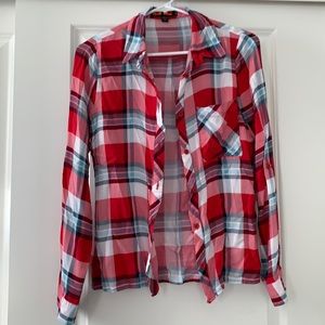 Love Tree Plaid Shirt